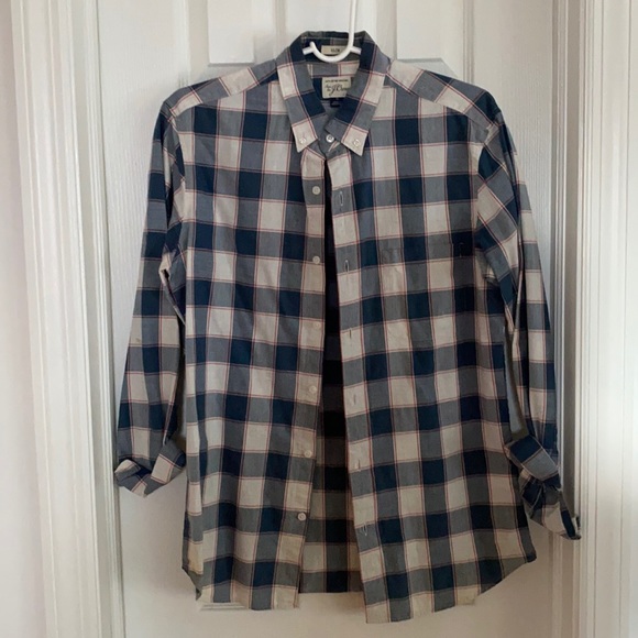 J Crew Cotton Checker Shirt - Picture 1 of 2